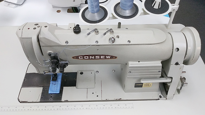 CONSEW 339RB-3 Double Needle Walking Foot Sewing Machine