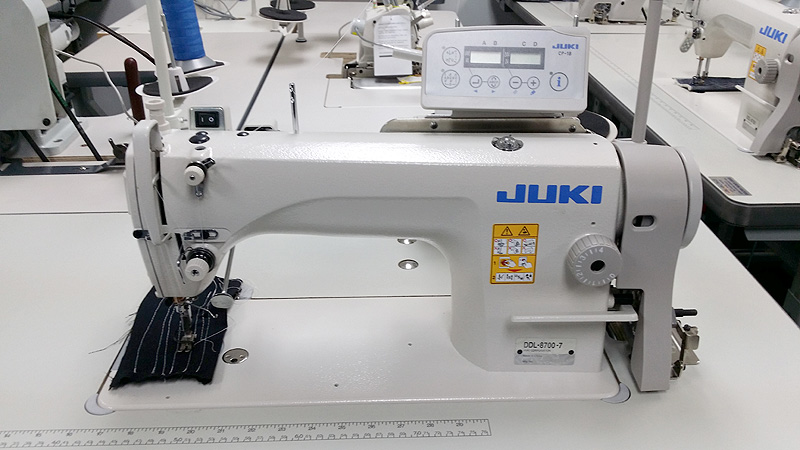 Apparel Machines: JUKI DDL-8700-7 Automatic Single Needle Lockstitch