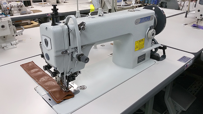 THOR GC-0302-ET Top and Bottom Feed Walking Foot Sewing Machine w Edge  Trimmer