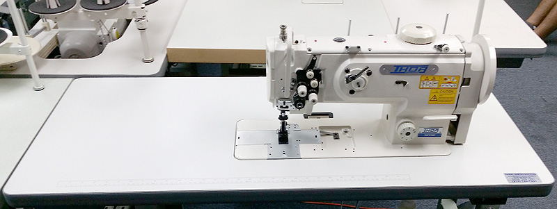 THOR GC-1560L-14 Double Needle 14 Inch Long Arm Leather and Upholstery  Walking Foot Sewing Machine - Sunny Sewing Center
