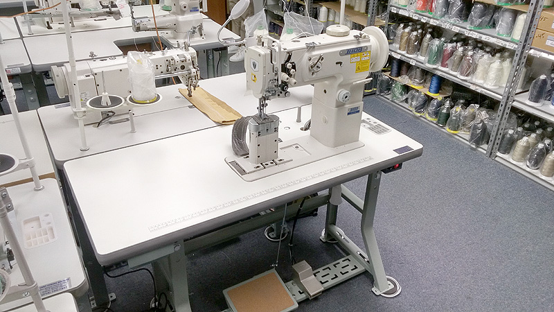 THOR GC-1760 Double Needle Post Bed Walking Foot Sewing Machine