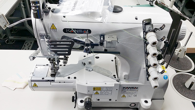 Apparel Machines: KANSAI SPECIAL NR-9803GCC Cylinder Bed Coverstitch ...
