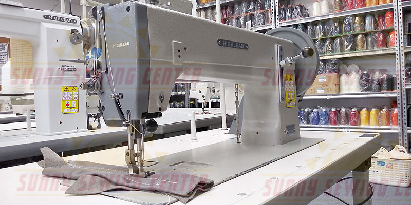 HIGHLEAD GA-0688-1 Heavy Duty Flat Bed Walking Foot Sewing Machine