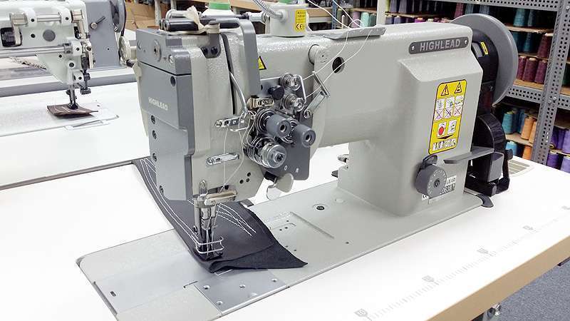 HIGHLEAD GC-20638 Double Needle Split Needle Bar Walking Foot Sewing Machine  - Sunny Sewing Center