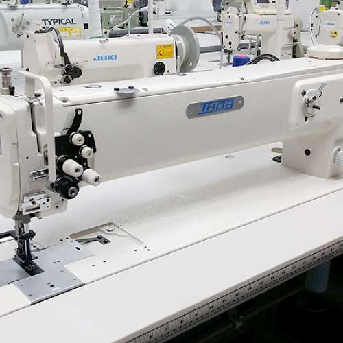 THOR GC-1560L-25 Long Arm Double Needle Walking Foot Sewing Machine 25 Inch