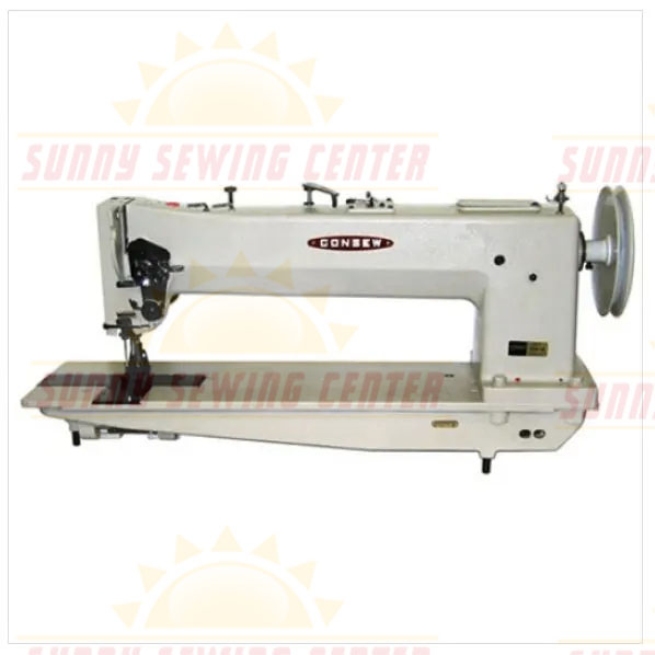 HIGHLEAD GA-0688-1 Heavy Duty Flat Bed Walking Foot Sewing Machine with  Shuttle Hook - Sunny Sewing Center