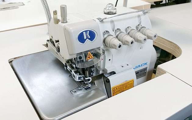 JUKI MO-6814S Four Thread Industrial Serger 4-Thread Overlock Sewing Machine