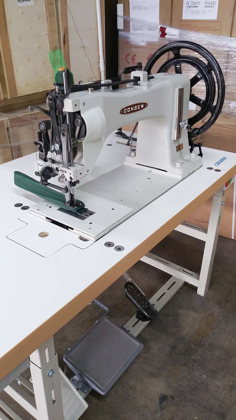 CONSEW 733R Extra Heavy Duty 7 Class Walking Foot Sewing Machine for