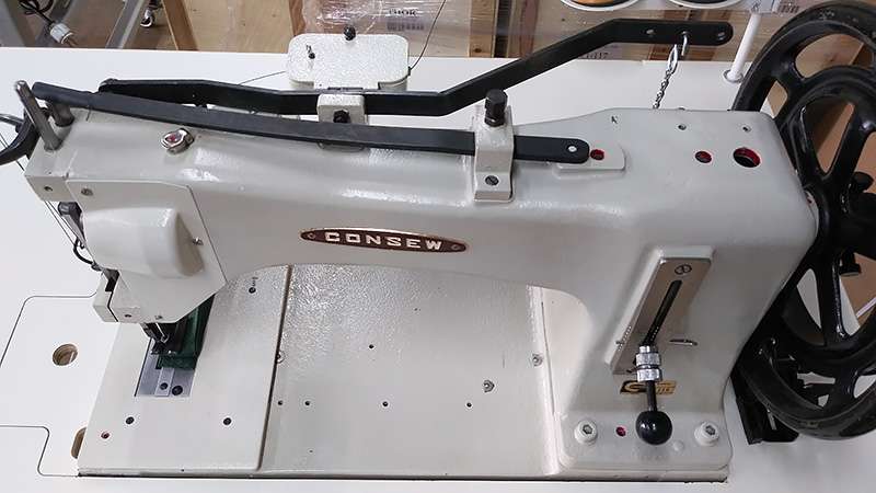 CONSEW 733R Extra Heavy Duty 7 Class Walking Foot Sewing Machine for