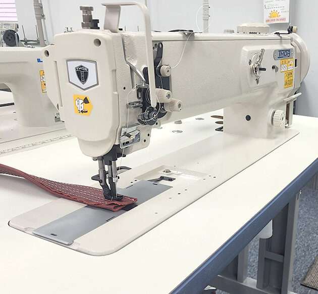 THOR GC-1510L-18 Single Needle Walking Foot Sewing Machine with 18 Inch Long Arm