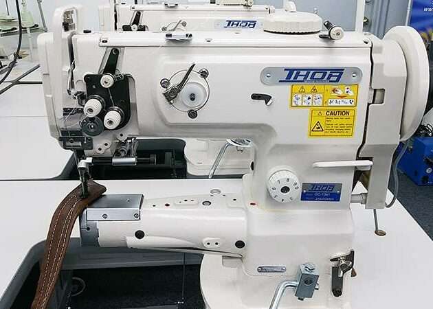 THOR GC 1341 Cylinder Arm Walking Foot Sewing Machine for Leather, Upholstery and Heavy Weight Materials. Call For Price 214-749-7991.