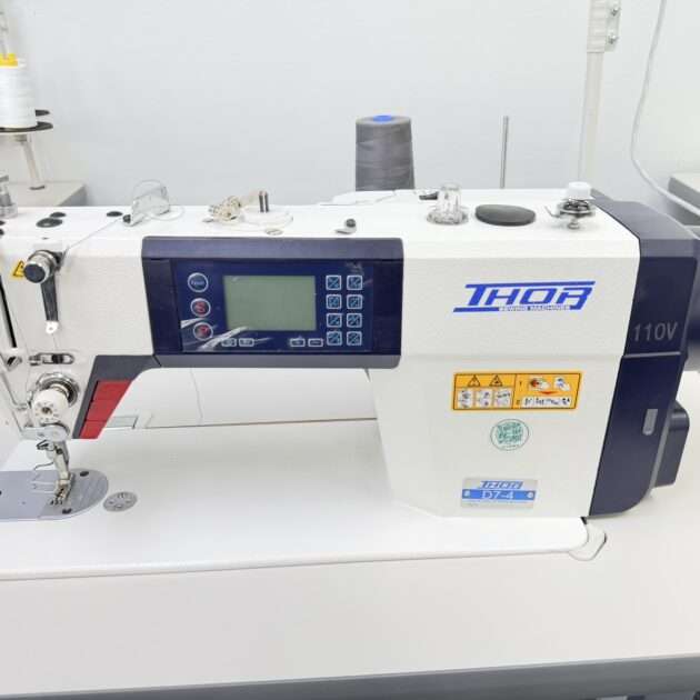 THOR D7-4 Automatic Single-Needle Lockstitch Sewing Machine.