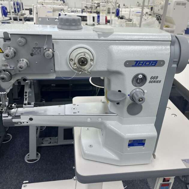THOR GA669 Compound Feed Single Needle Walking Foot Sewing Machine. Call For Price at 214-749-7991.