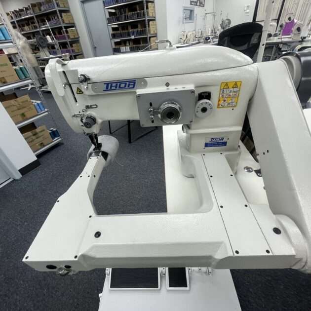 THOR GT-146-FOA Walking Foot Zig Zag Sewing Machine for Leather, Vinyl, Canvas, Neoprene and Composites. Call for price at 214-749-7991.