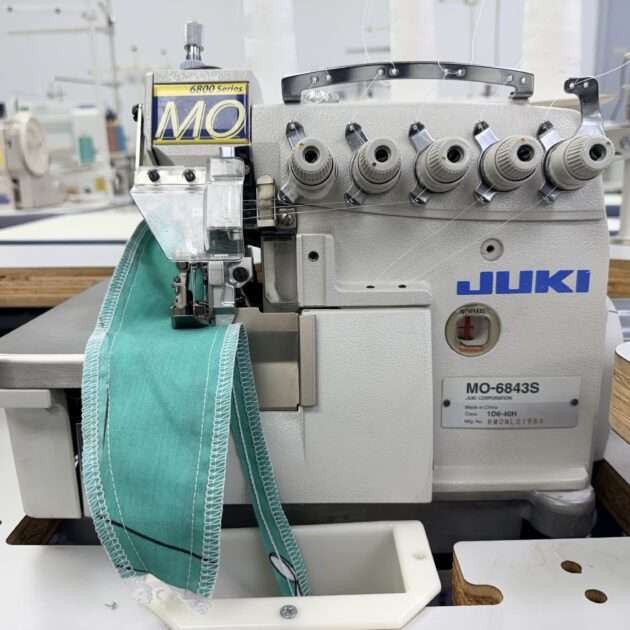 Lightly use MO-6843S is an industrial, three-needle, six-thread overlocker/safety-stitch machine. Call For Price 214-749-7991.