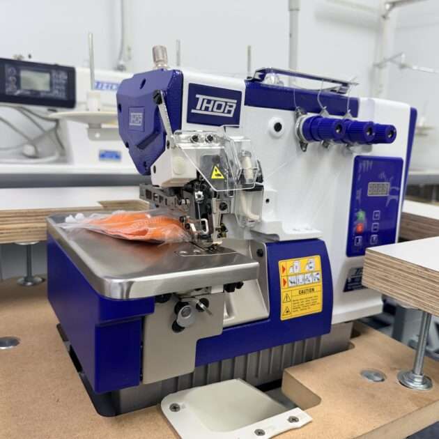 THOR RE-988D-3 Direct Drive Three Thread Industrial Serger Overlock Sewing Machine.